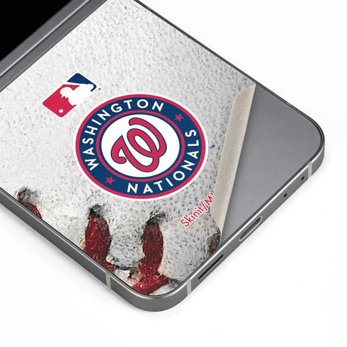 MLB Washington Nationals Game Ball Galaxy Z Flip6 Skin